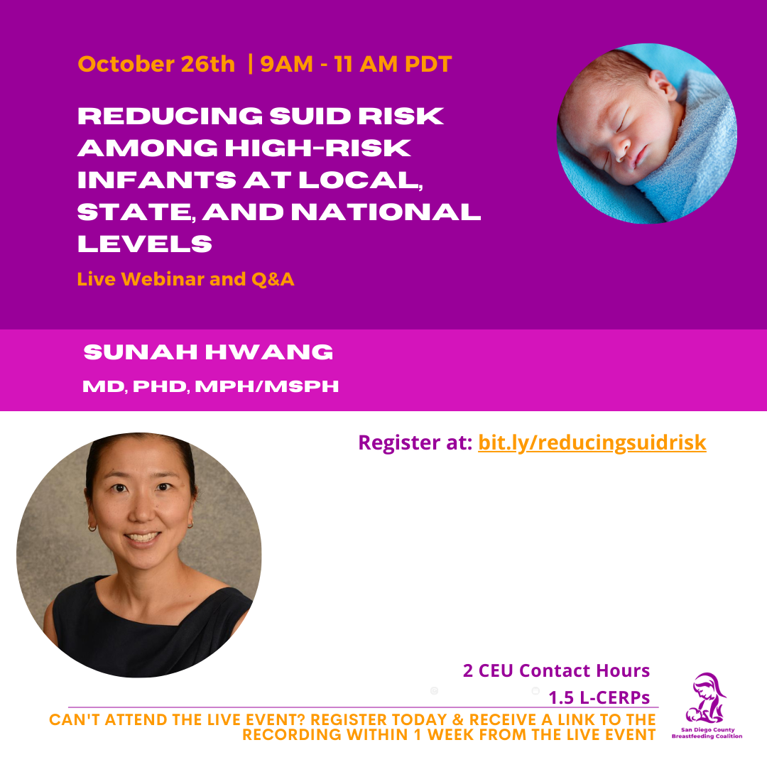 Reducing SUID Risk Among High-Risk Infants at Local, State, and National Levels Reducing SUID Risk Among High-Risk Infants at Local, State, and National Levels Webinar